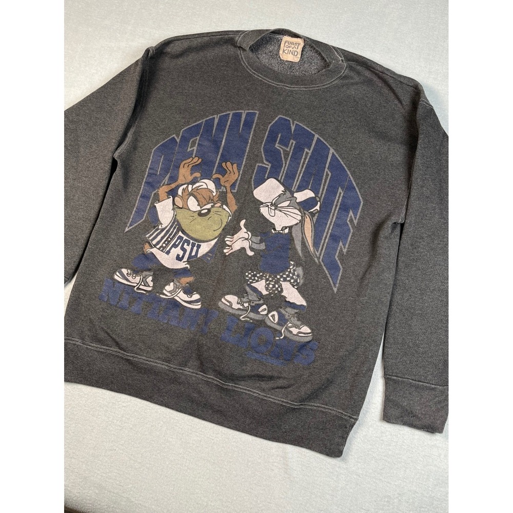 Furst of a Kind Penn State Nittany Lions Bugs Bunny Tazmanian Devil Sweatshirt‎